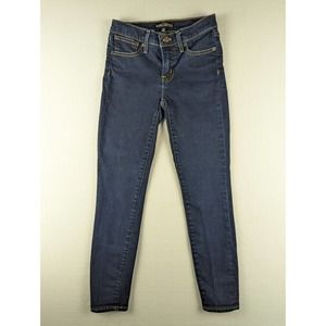 J. Crew Mercantile Skinny Jeans Dark Wash Mid Rise C9176 Size W24 L28
